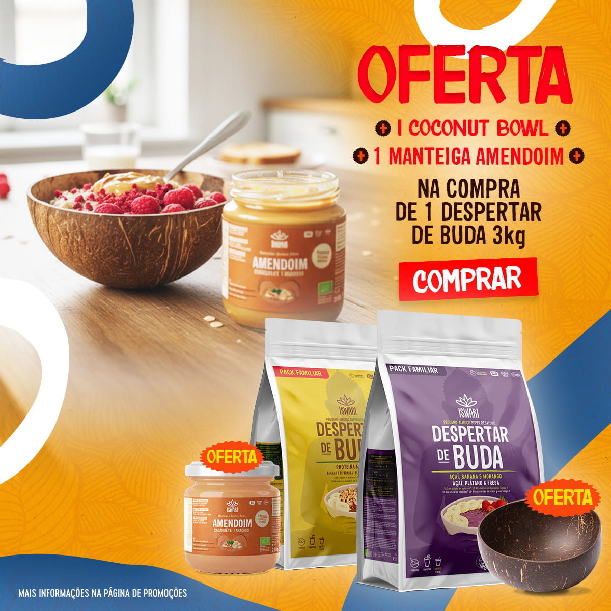 Ofertas: na compra de 1 Despertar de Buda 3kg